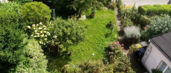 Blick auf die Terrasse 