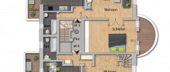 Grundriss 1. Obergeschoss