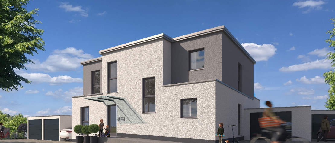 Über- und Ausblick mit DachterrasseÜber- und Ausblick mit Dachterrasse