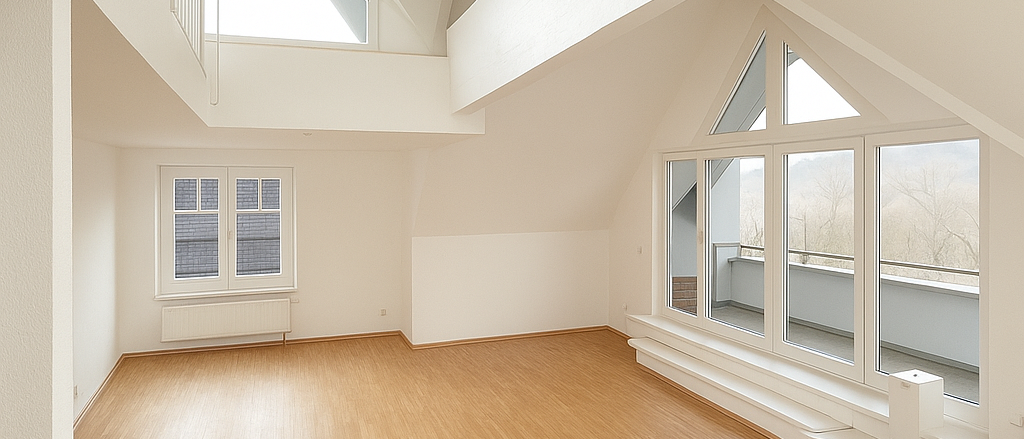 Maisonettewohnung oberhalb des BaldenyseesMaisonettewohnung oberhalb des Baldenysees